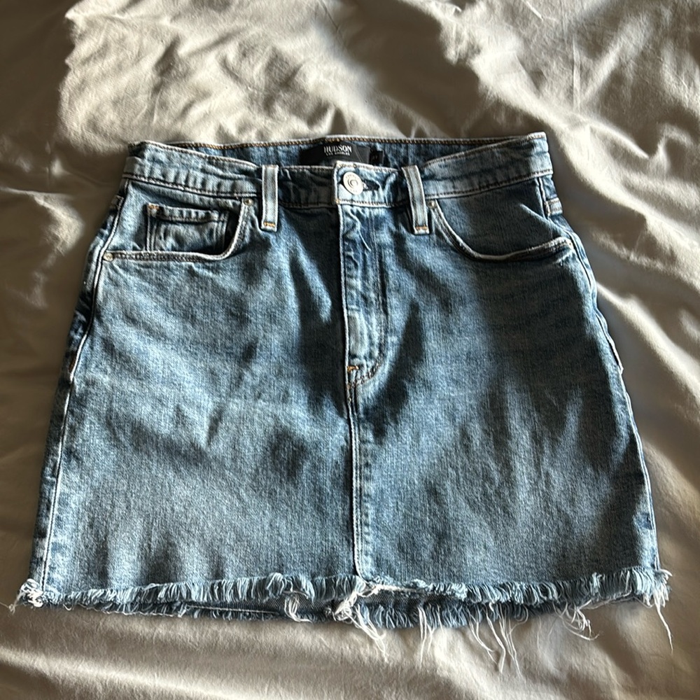 Hudson viper mini excellent condition denim skirt